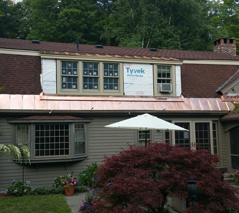 J Smegal Roofing & Renovations - Pittsfield, MA. Copper ice slides 