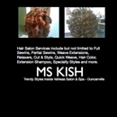 Ms Kish Hair Weaving inside VaNeas Salon & Spa - Duncanville - Hair Weaving