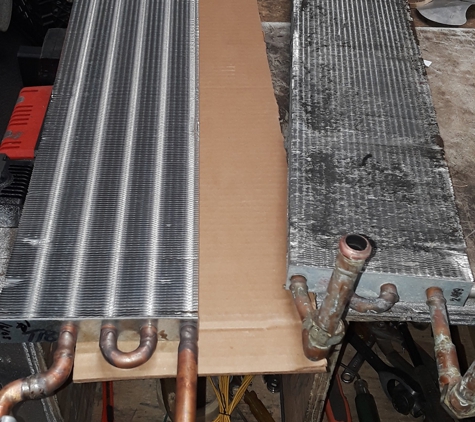 Norwind Air Condition - Bronx, NY. HEATER COIL         OLD AND NEW