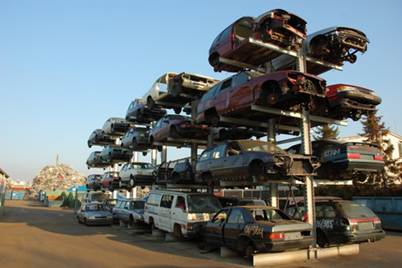 Auto salvage yards will buy cars in any condition.