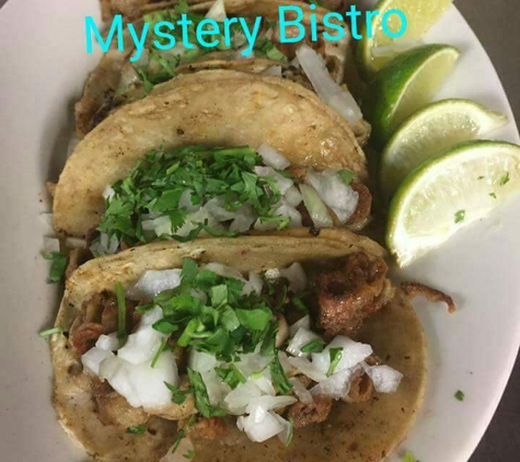 Mystery Bistro - Melbourne, FL. Street steak tacos