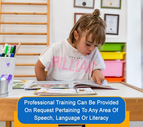 Melbourne Literacy & Learning Clinic - Williamstown, VIC. Professional Training Can Be Provided On Request Pertaining To Any Area Of Speech, Language Or Literacy