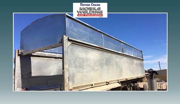 Darren Cowan Mobile Welding - Forbes, NSW. We Can Come To You For All Your Aluminium, Stainless And Mild Steel Welding Needs
