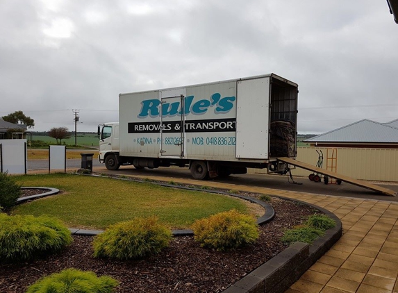 Rule's Removals & Transport - New Town, SA