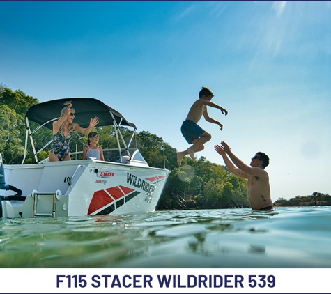 WhiteWater Marine - Ashmore, QLD. F115 Stacer Wildrider 539