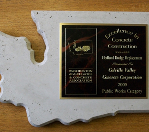Colville Valley Concrete Corp - Colville, WA