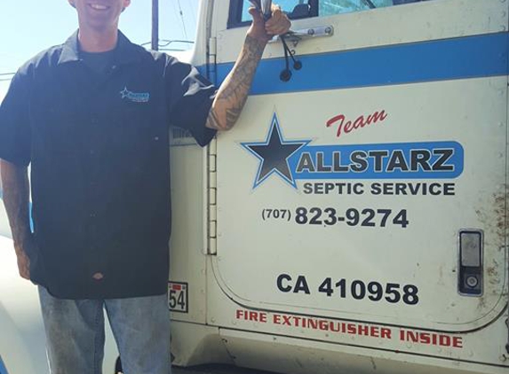 AllStarz Septic Pumping - Santa Rosa, CA. Mr. Watson, our Septic System Extraodinaire!