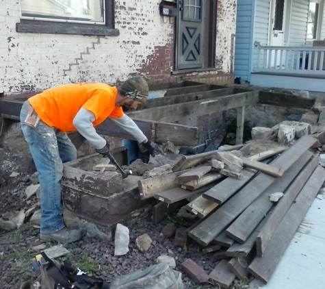 BRANTNERS HANDYMAN SERVICE - Altoona, PA. Rebuilding a porch