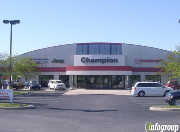 Champion Chrysler Dodge Jeep RAM - Indianapolis, IN