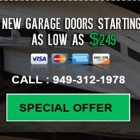 Garage door Newport Beach