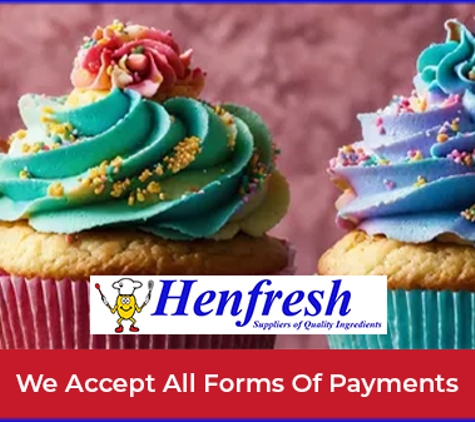 Henfresh - Schofields, NSW. We Accept All Forms Of Payments