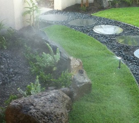 1 Hawaii Landscapes - Kailua kona, HI. Entry Gate garden