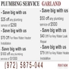 Plumbing Service Garland gallery