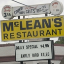 McLean's Restaurant - American Restaurants