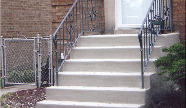Carmen & Sons Concrete - Des Plaines, IL. repaired steps