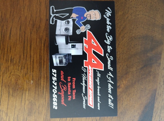 4A Appliance Repair & Handyman Services - El Prado, NM