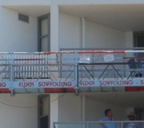 Elder Scaffolding Solutions Pty Ltd - Coorparoo, QLD. Swing Stages