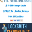 Locksmith Castroville TX - Locks & Locksmiths