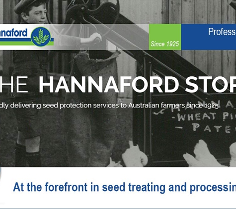 Matt & Chelsea Hunt - Saddleworth, SA. Mr Alf Hannaford was an outstanding agricultural pioneer. Read about our history.