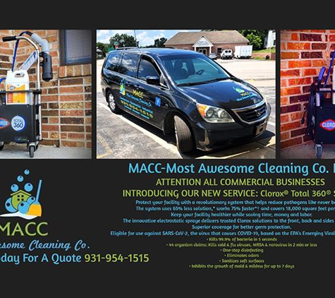 MACC-Most Awesome Cleaning Co. LLC. - Manchester, TN