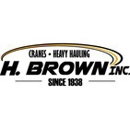 H Brown, Inc. - Cranes