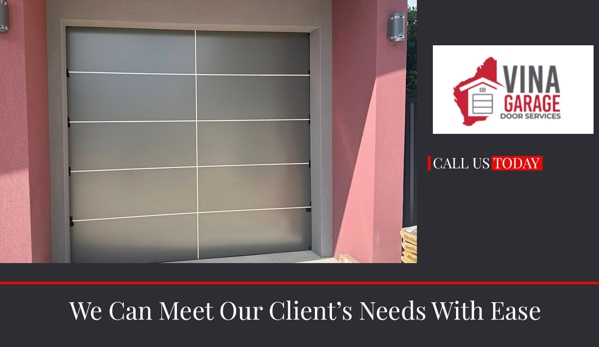 Vina Garage Door Services - Eden Hill, WA. We Can Meet Our Client’s Needs With Ease