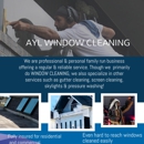 AYL Window Cleaning - Window Cleaning