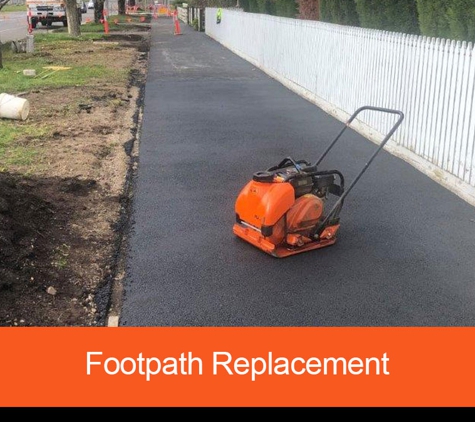 Ballarat Excavation & Transport - Creswick, VIC. Footpath Replacement