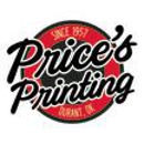 Price's Printing - Lithographers