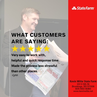 Kevin Witte - State Farm Insurance Agent - Brookings, SD