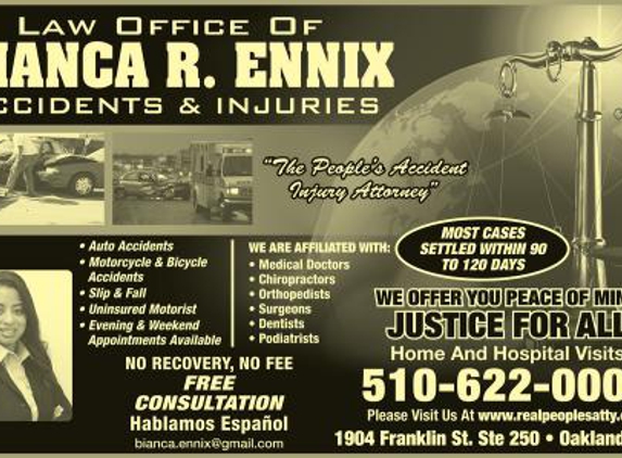 The Law Office of Bianca R. Ennix - Oakland, CA