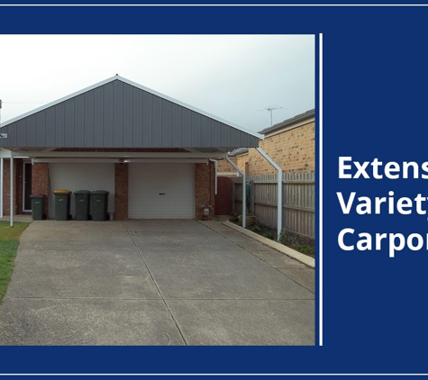 Bayside Garage Centre - Moolap, VIC. Extensive Variety Of Carports