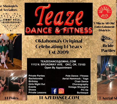 Teaze Dance & Fitness LLC - Oklahoma City, OK