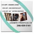 Locksmith Cypress Texas - Locks & Locksmiths-Commercial & Industrial