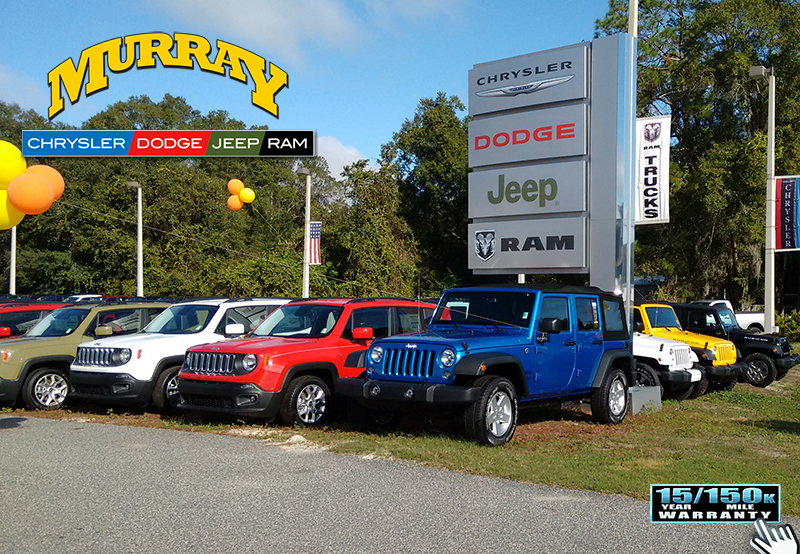 Murray Chrysler Dodge Jeep Ram of Starke 141 W Madison St, Starke, FL ...