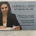 The Law Office of Gabriela C. Novo
