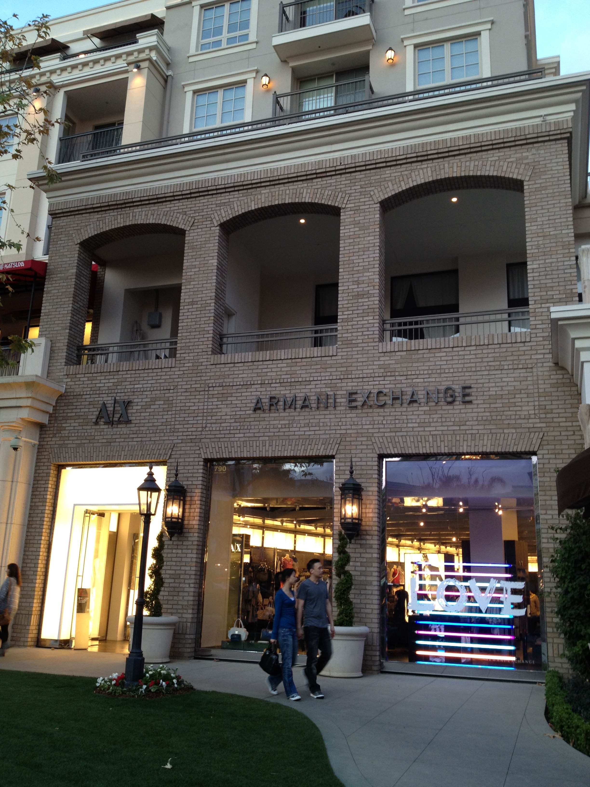 Introducir 53+ imagen armani exchange in glendale ca