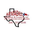 Armadillo buildings and carports