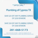Plumbing of Cypress TX - Plumbers