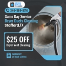 Stafford Dryer Duct Cleaning TX - Dryer Vent Cleaning