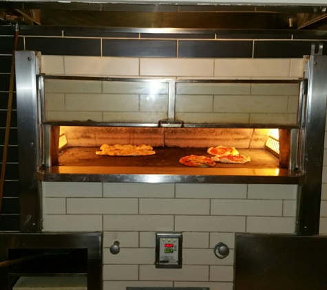 Pizza Antica - San Jose, CA. Wood burn stone stove.