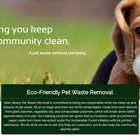 New Albany Pet Waste Removal