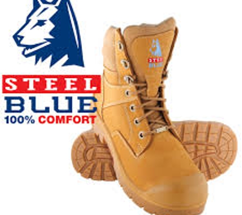 Peninsula Safety Supplies - Clontarf, QLD. Steel Blue Boots