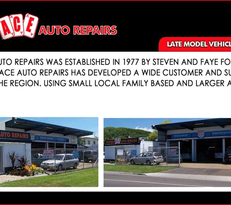 Foster's Ace Auto Repairs - Aitkenvale, QLD. 30+ years' experience.