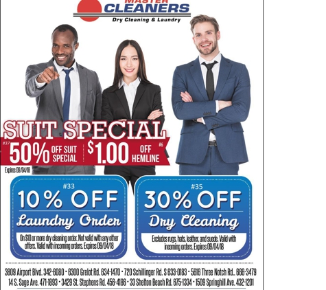 Master Cleaners-Laundry - Whistler, AL