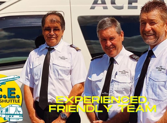 ACE Shuttle Service. Experienced, Friendly Team