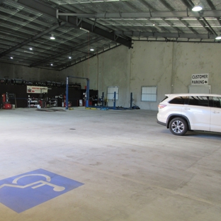 Beaudesert Tyre Store - Beaudesert, QLD. Easily accessible disabled parking bay undercover