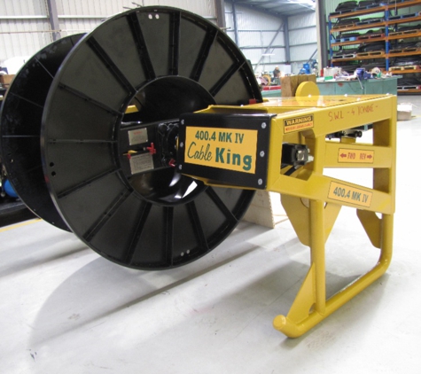 Parkes Hydraulic Services Pty Ltd - Parkes, NSW. Cable Reeler Reclaimer
