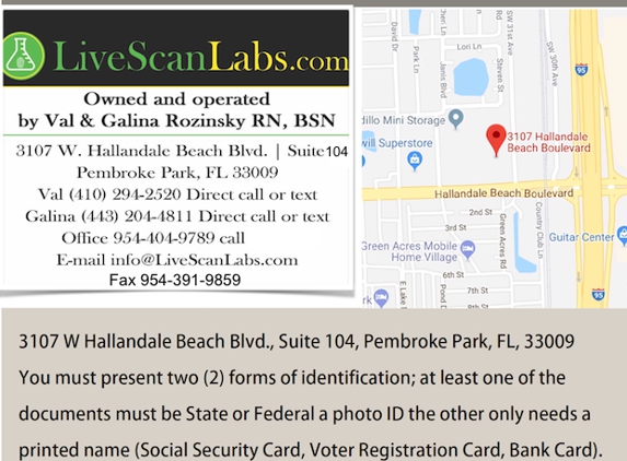LiveScanLabs - Pembroke Park, FL