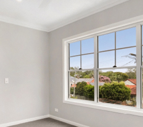 Bradnam's Windows & Doors - Point Cook, VIC. White Aluminium Double Hung Window